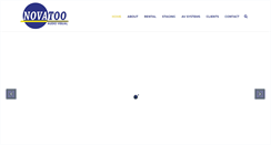 Desktop Screenshot of novatoo.com