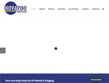 Tablet Screenshot of novatoo.com